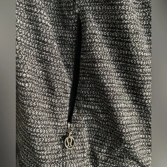 Lululemon Daily Yoga Jacket 8 Coco Pique Black - Picture 4 of 8